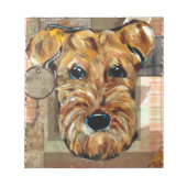 AIREDALE TERRIER NOTIZBLOCK (Vorderseite)
