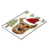 AIREDALE TERRIER NOTIZBLOCK (Linke Seite)