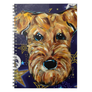 Airedale Terrier Notizblock