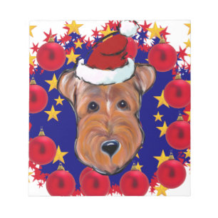 AIREDALE TERRIER NOTIZBLOCK