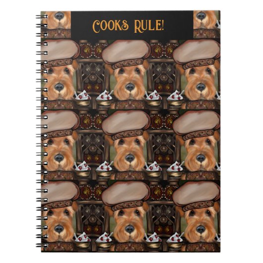 Airedale Terrier Notizblock (Vorderseite)