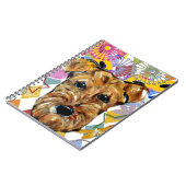 AIREDALE TERRIER NOTIZBLOCK (Linke Seite)