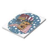 AIREDALE TERRIER NOTIZBLOCK (Rotiert)