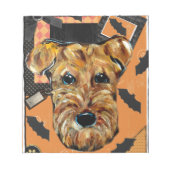 AIREDALE TERRIER NOTIZBLOCK (Vorderseite)