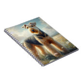 Airedale Terrier Notizblock (Rechte Seite)