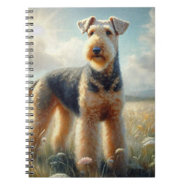 Airedale Terrier Notizblock