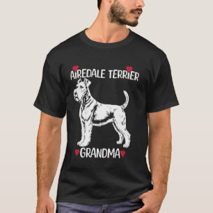 Airedale Terrier Oma T-Shirt
