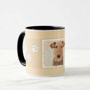 Airedale Terrier Painting - Niedliche Kunst Tasse