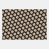 Airedale Terrier Painting Niedliche Original Dog A Geschenkpapier Set (Vorderseite 3)