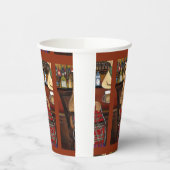 Airedale Terrier Pappbecher (Links)