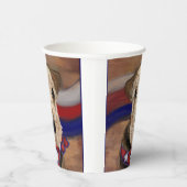 AIREDALE TERRIER PAPPBECHER (Rechts)