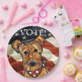 AIREDALE TERRIER PAPPTELLER (Party)