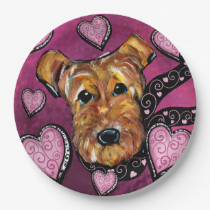 AIREDALE TERRIER      PAPPTELLER