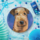 AIREDALE TERRIER PAPPTELLER (Party)