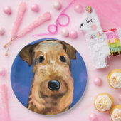 AIREDALE TERRIER PAPPTELLER (Party)