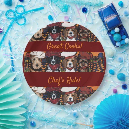 Airedale Terrier Pappteller (Party)