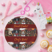 Airedale Terrier Pappteller (Party)