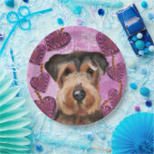 AIREDALE TERRIER PAPPTELLER (Party)