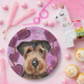 AIREDALE TERRIER PAPPTELLER (Party)
