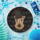 AIREDALE TERRIER PAPPTELLER (Party)
