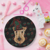 AIREDALE TERRIER PAPPTELLER (Party)