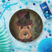 AIREDALE TERRIER PAPPTELLER (Party)