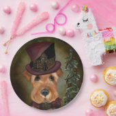 AIREDALE TERRIER PAPPTELLER (Party)