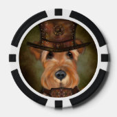 AIREDALE TERRIER POKERCHIPS (Vorderseite)