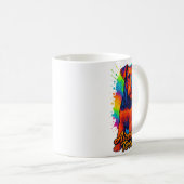Airedale Terrier Pop Lustra Highlights Kaffeetasse (VorderseiteRechts)