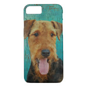 Airedale Terrier Porträt Case-Mate iPhone Hülle (Rückseite)