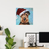 AIREDALE TERRIER POSTER (Heimbüro)