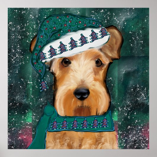 Airedale Terrier Poster (Vorne)