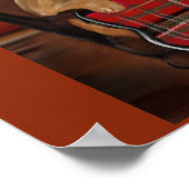 Airedale Terrier Poster (Ecke)