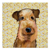 AIREDALE TERRIER POSTER (Vorderseite)