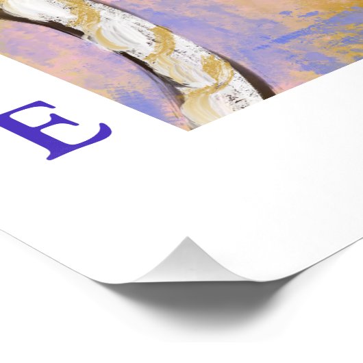 AIREDALE TERRIER POSTER (Ecke)