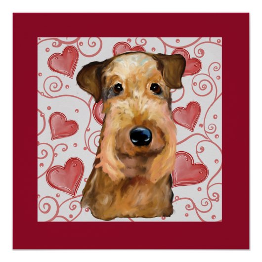Airedale Terrier Poster (Vorderseite)