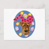 AIREDALE TERRIER POSTKARTE (Vorderseite)