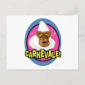 AIREDALE TERRIER POSTKARTE (Vorderseite)