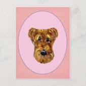 AIREDALE TERRIER POSTKARTE (Vorderseite)