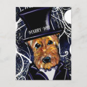 AIREDALE TERRIER POSTKARTE (Vorderseite)