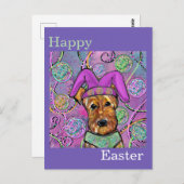 AIREDALE TERRIER POSTKARTE (Vorne/Hinten)