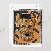 AIREDALE TERRIER POSTKARTE (Vorne/Hinten)