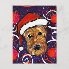 AIREDALE TERRIER POSTKARTE