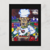 Airedale Terrier Postkarte (Vorderseite)