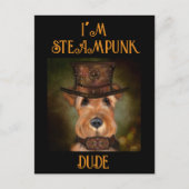 AIREDALE TERRIER POSTKARTE (Vorderseite)