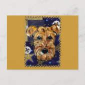 AIREDALE TERRIER POSTKARTE (Vorderseite)