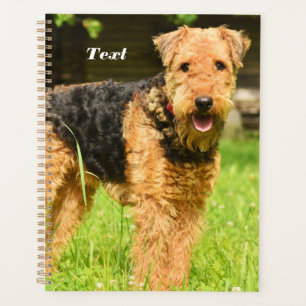 Airedale Terrier Puppy Dog Planer