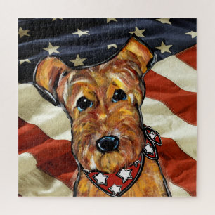 AIREDALE TERRIER PUZZLE
