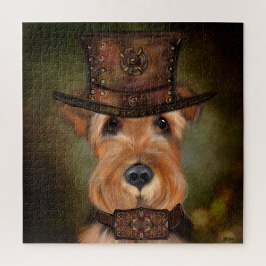 AIREDALE TERRIER PUZZLE (Vertikal)