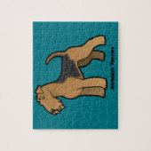 airedale Terrier Puzzle (Vertikal)